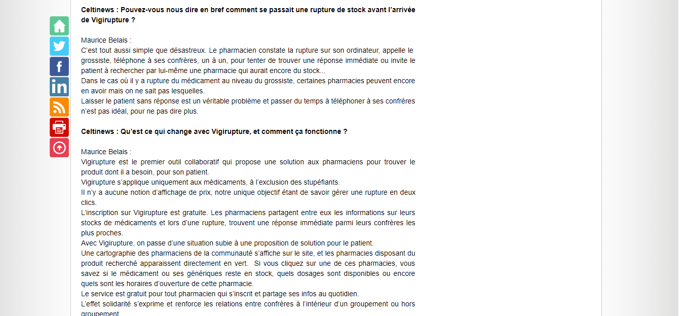 L’Interview Celtinews De Maurice Belais, Président D’Offisanté Sur ...